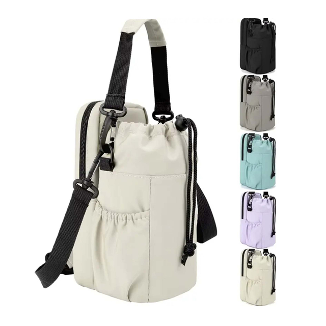  Sling Bag Crossbody Water Bottle Carrier Bag 