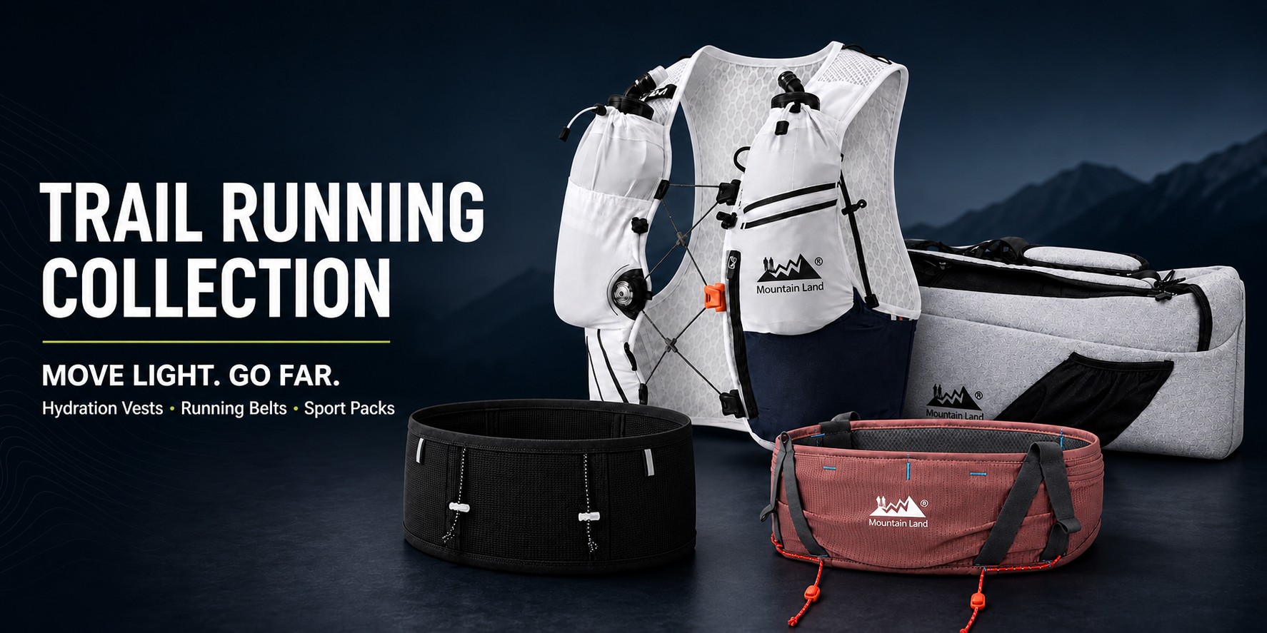Move Light. Go Far. The New Trail Running Collection 2026