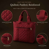 Large Capacity Mahjong Tile Storage Tote Bag